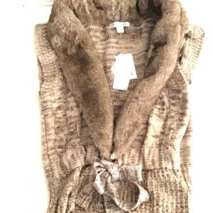 JohnPaulRichard Brown Cowl Neck Sweater